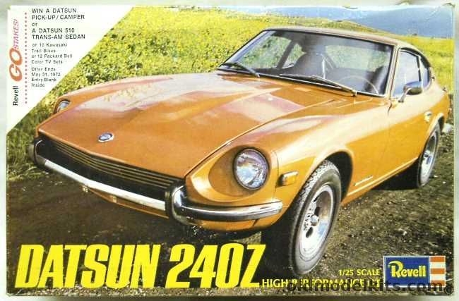 Revell 1/25 Datsun 240Z, H1401 plastic model kit